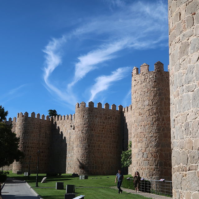 City walls, Ávila