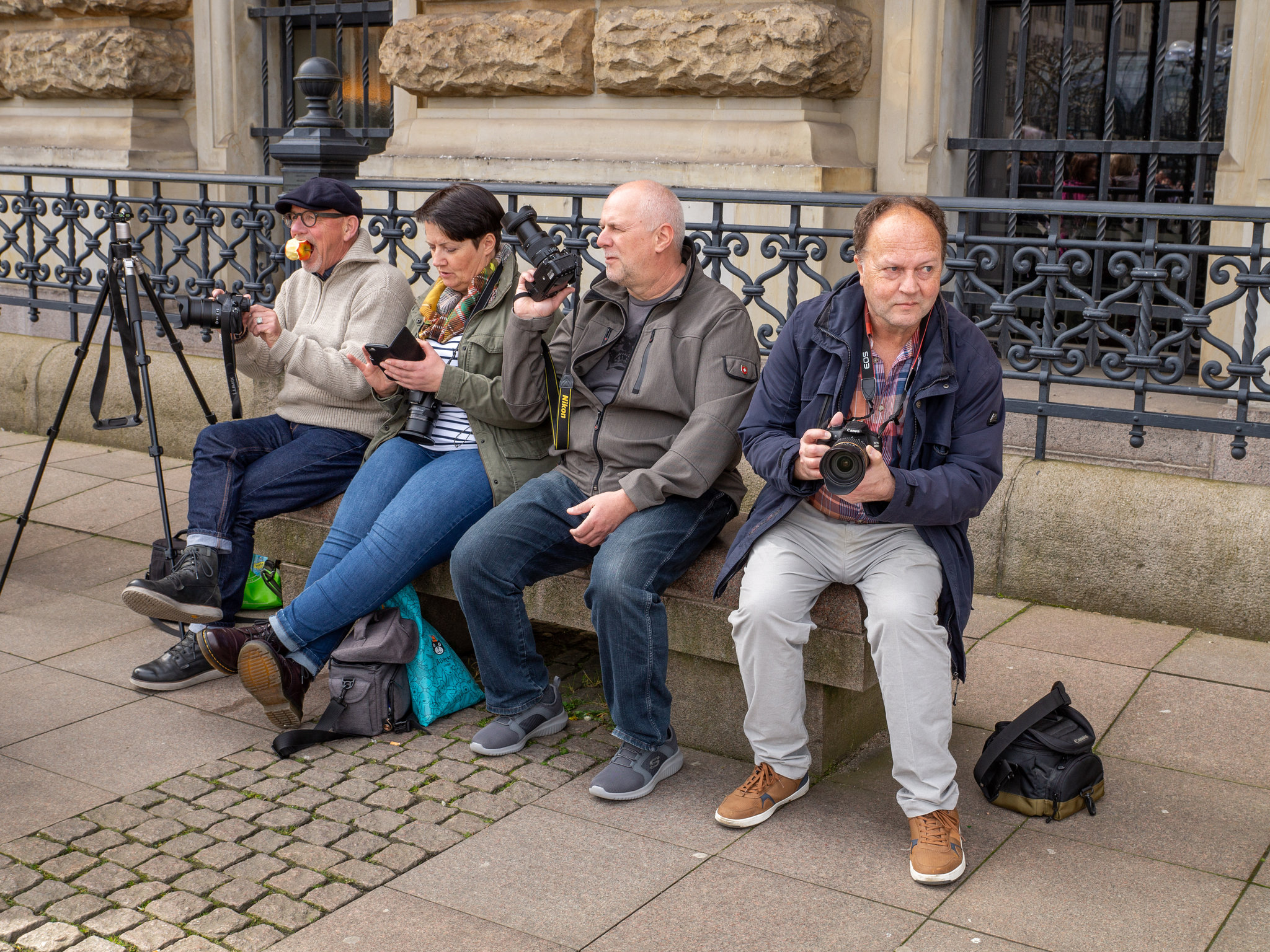 Hamburgtreffen 2024 - Tour durch die Innenstadt am 27.04.2024