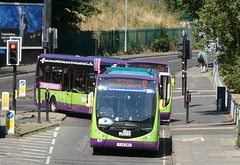 Ipswich Buses 87 (YJ12 GWA) and 95 (YJ12 GWM) - 8 Jul 2022 (P1120248)