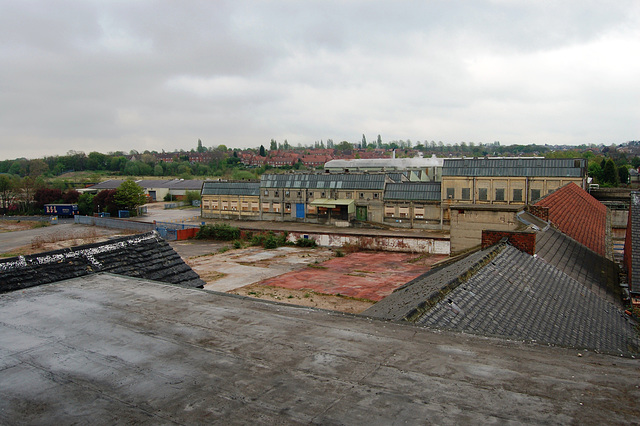 View from Walton Works, Chesterfield, Derbyshire