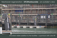 UTC harbourside - pontoon and crew lift - 19.10.2015