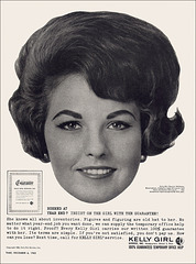 Kelly Temporary Employment Agency Ad, 1963