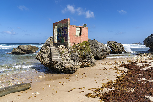 abandoned bath house