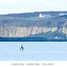 Windsurfing in Seaford Bay just off Newhaven Port entrance - 23 2 2023