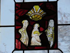 stamford st john church, lincs (26) c15 glass