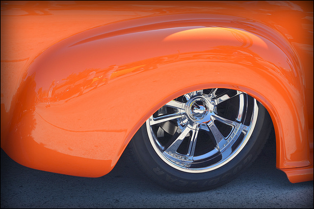 detail - classic car show