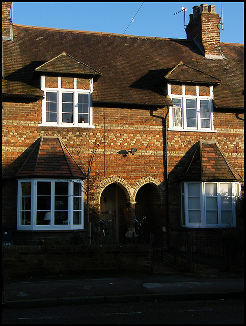 pattern brick houses