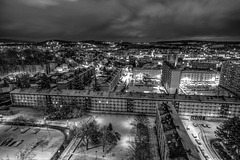 BELFORT: Chute de neige dans la nuit du samedi au dimanche 1er Février 2015.