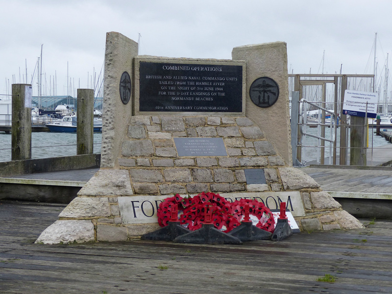 D-Day Memorial, Warsash - 12 December 2015