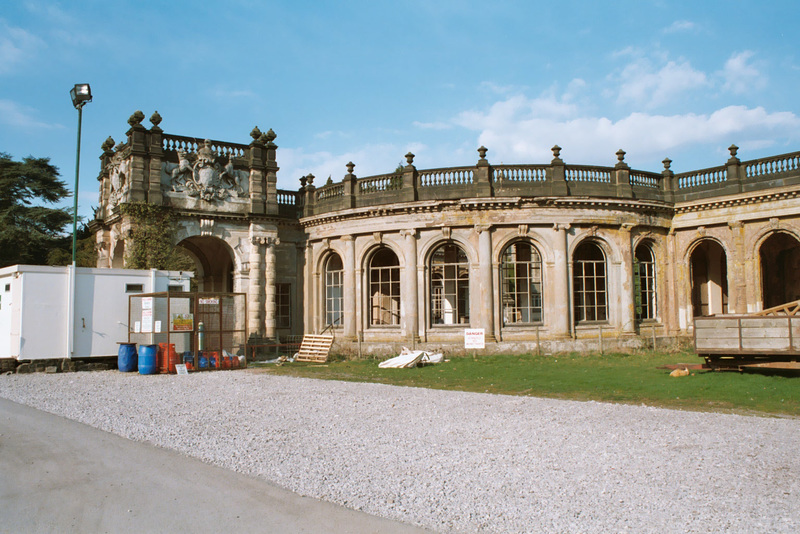 Remains of Trentham Hall, Staffordshire