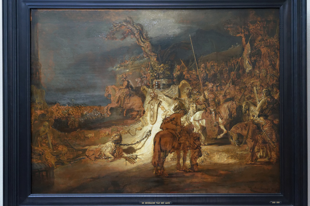 "La concorde de l'Etat" (Rembrandt - 1645)