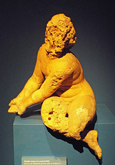 Marble Statue of a Seated Child from the Mahdia Shipwreck in the Metropolitan Museum of Art, June 2016 Marble Statue of a Seated Child from the Mahdia Shipwreck in the Metropolitan Museum of Art, June 2016