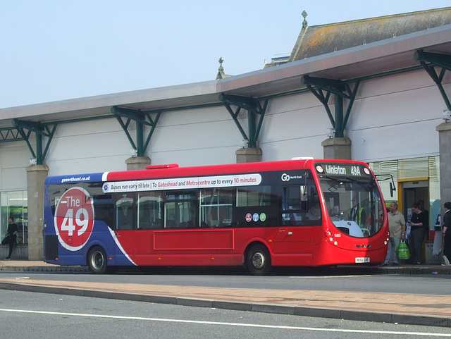 DSCF2225 Go North East 5455 (NK66 EWD) in Gateshead - 31 May 2018