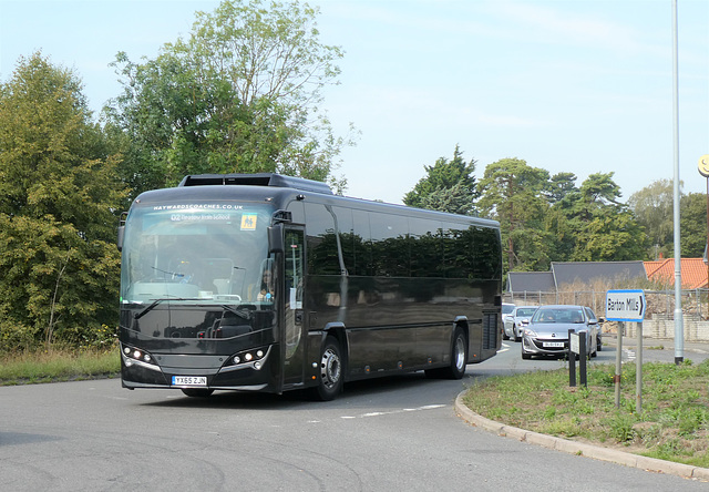 Haywards Coaches YX65 ZJN at Barton Mills - 24 Aug 2019 (P1040141)