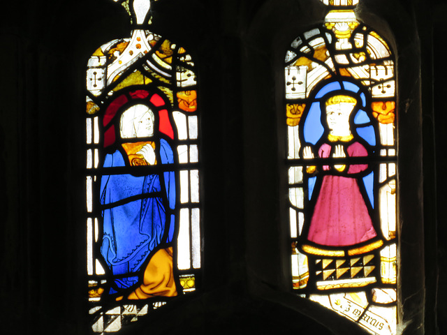 stamford st john church, lincs (31) c15 glass