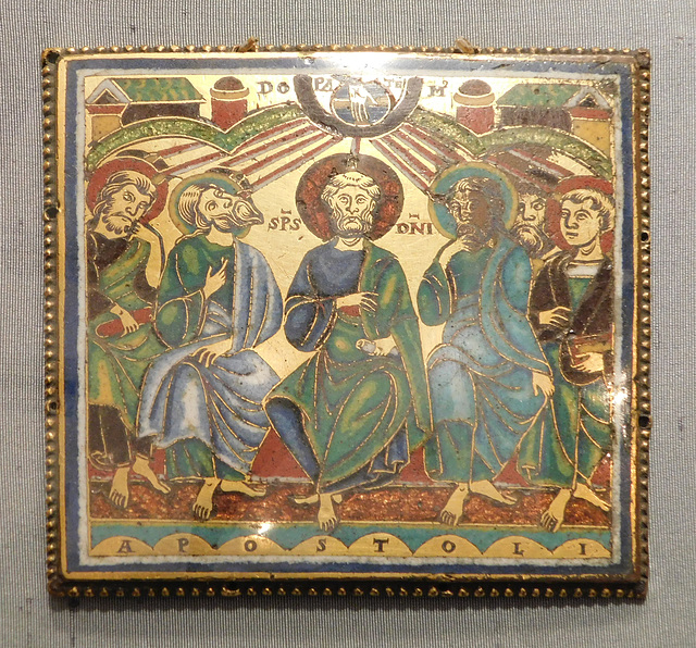 Plaque with the Pentecost in the Cloisters, October 2017