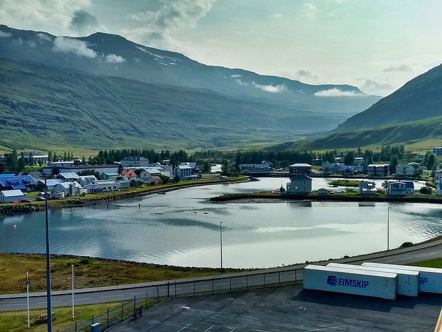 Icelandic port: Seydisfjordur