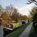 Clayhithe - Barges moored beside the River Cam 2015-04-21