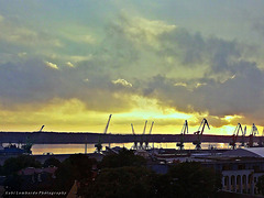 little harbour at Klaipeda (Lithuania)