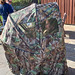 Camouflage Seat - cheaper than buying a 600mm lens!