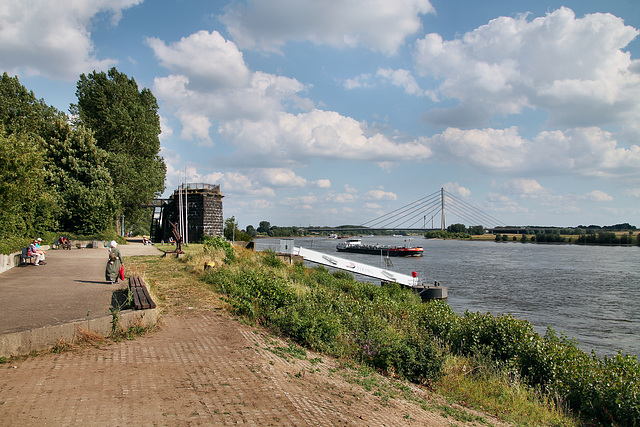 Rheinpromenade (Wesel) / 4.07.2022