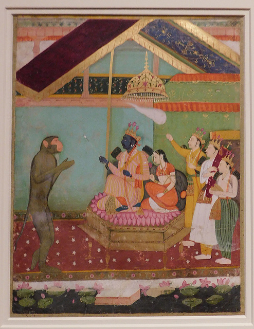 Rama and Sita Enthroned in the Metropolitan Museum of Art, September 2019