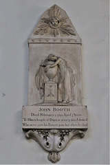 stamford st john church, lincs (35) c19 coade stone tomb of 1800 to john booth +1799
