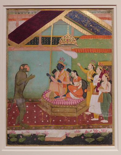 Rama and Sita Enthroned in the Metropolitan Museum of Art, September 2019