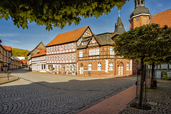 Stolberg im Harz am Marktplatz