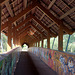 Holzbrücke über die Tauber