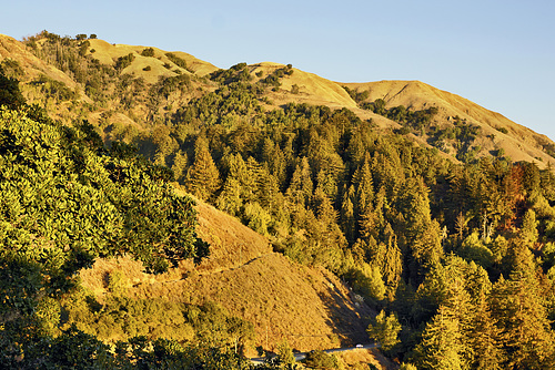 The Santa Lucia Mountains – Viewed from Nepenthe Restaurant, Monterey County, California