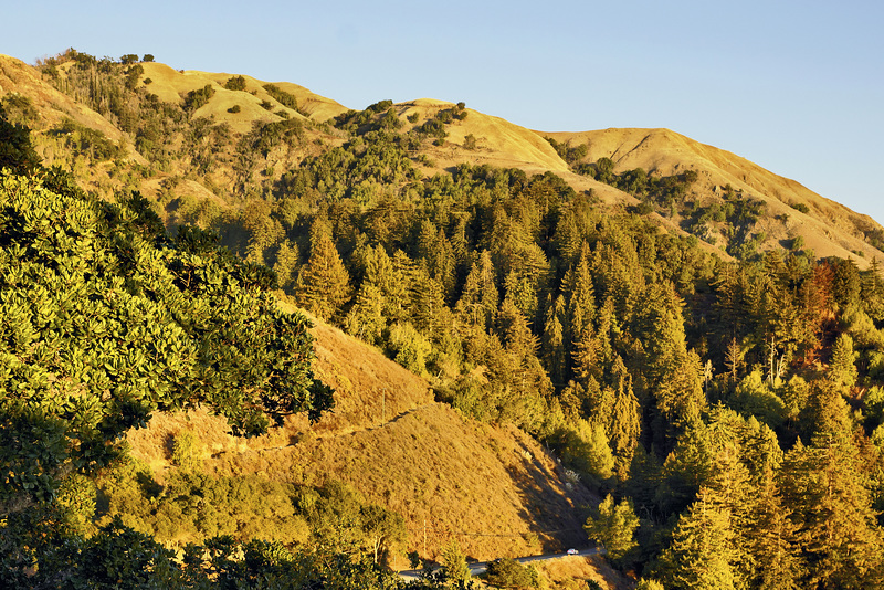 The Santa Lucia Mountains – Viewed from Nepenthe Restaurant, Monterey County, California