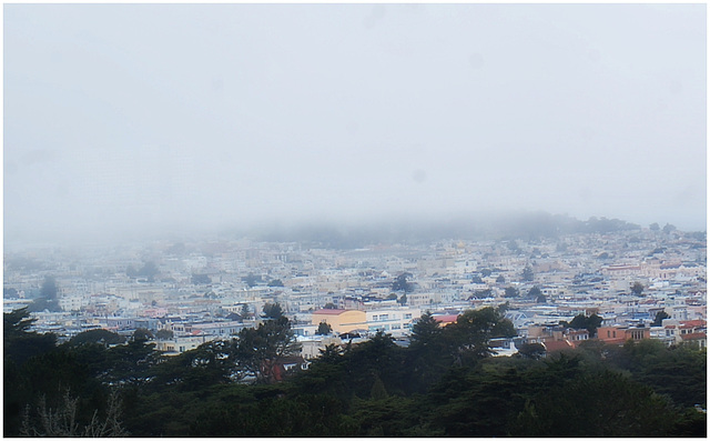 San Francisco Bay area fog