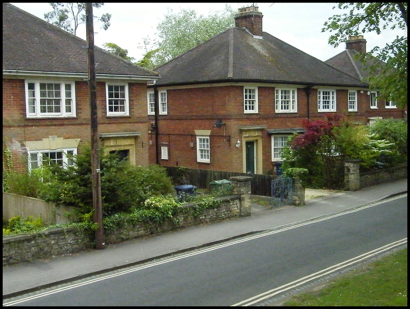 old council houses at Headington