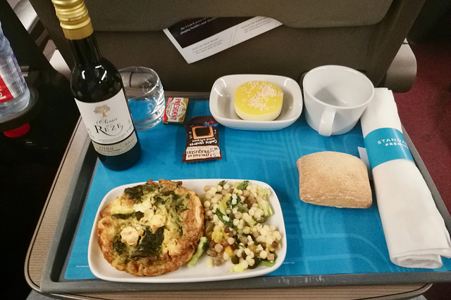 London 2018 – Dinner on the Eurostar