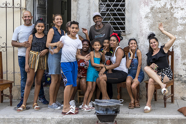 a Cuban family