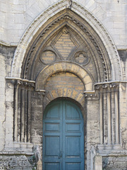 stamford st mary church, lincs   (3) c13 west doorway