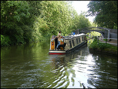 approaching Isis Bridge