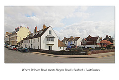 Pelham Road & Steyne Road junction - Seaford - 31.7.2015