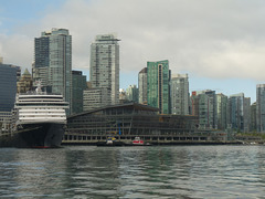 Vancouver Waterfront from the Seabus Ferry