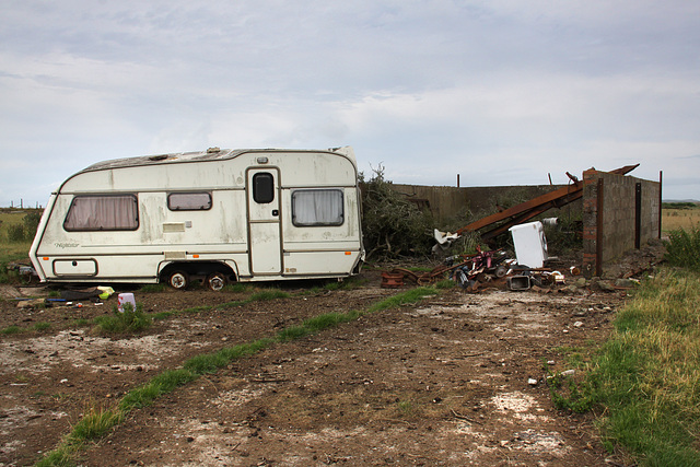 Abandoned Caravan