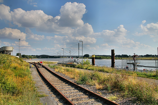 Rheinhafen, Anschlussgleis (Wesel) / 4.07.2022