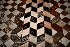 Fußboden in der Taufkapelle von St. Gereon - Köln