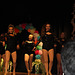 Grandaughter to the right, front!~~ ( Dance studio performing at Fashion Show for upcoming  Prom at the high school. ( 1