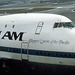 Boeing 747 der Flugesellschft PAN AM am Miami International Airport 1984