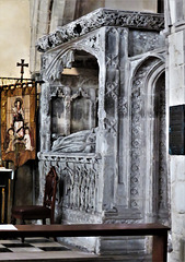 stamford st mary church, lincs   (5) c16 tomb of sir david phillips +1506