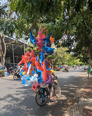 Vélo démesurément soufflé / Disproportionately blown bicycle