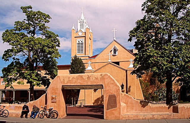 HBM in old town of Albuquerque