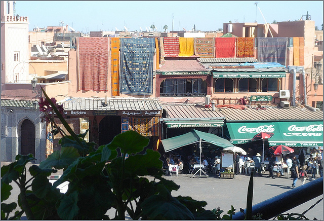 Place Jaama El Fna (Carpets and Coca-Cola)