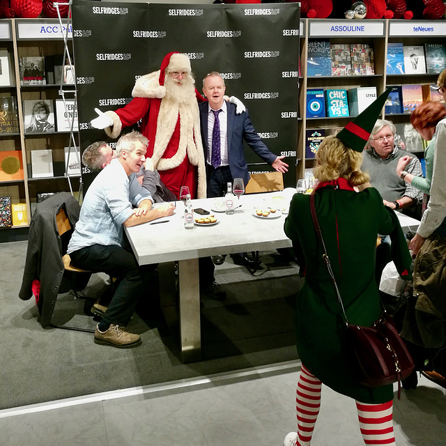 London 2018 – Ian Hislop with Father Christmas